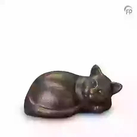 Bronze Sleeping Cat